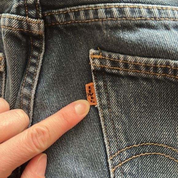 Levi’s LVC Big E Orange Tab 606 Re-Edition - Picture 13 of 14